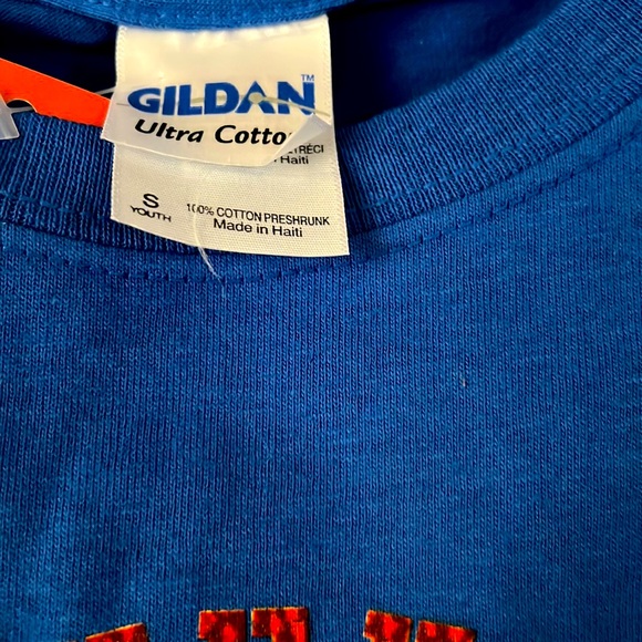 Hoop Kid S/S Youth Basketball Theme Tee - Picture 4 of 4